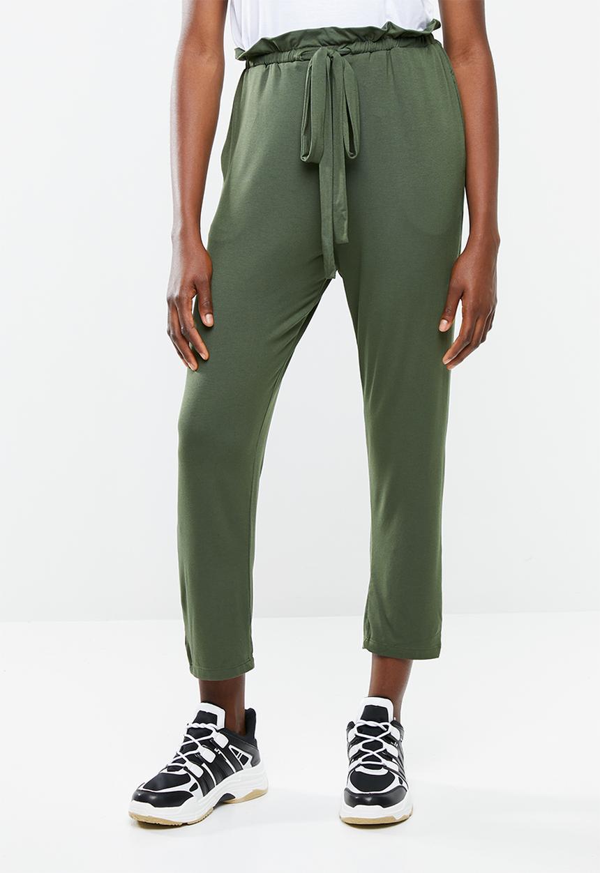 Superbalist - Paperbag joggers - khaki