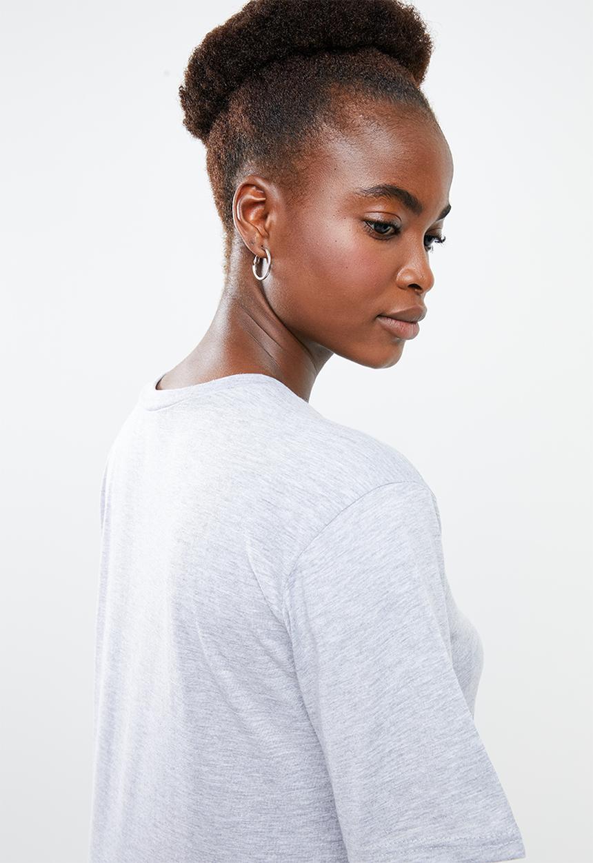 Superbalist - Crew neck tee 2 pack  - white & grey 