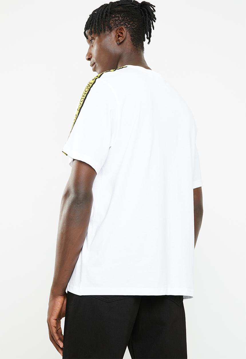 Cheap Monday - Boxer logo short sleeve tee - white
