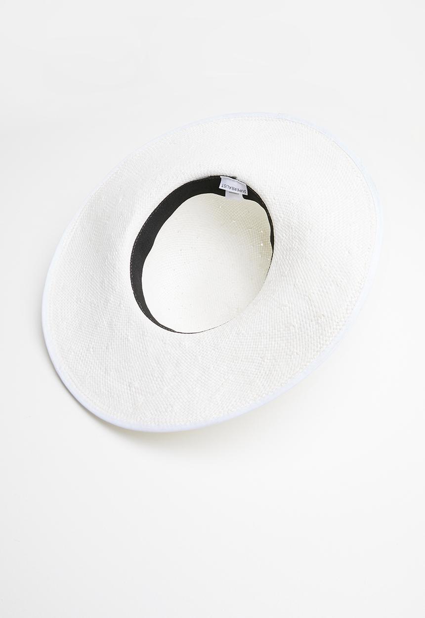 Superbalist - Bobble sun hat - white