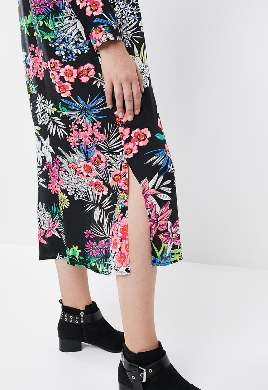 STYLE REPUBLIC PLUS - Maxi shirt dress - multi