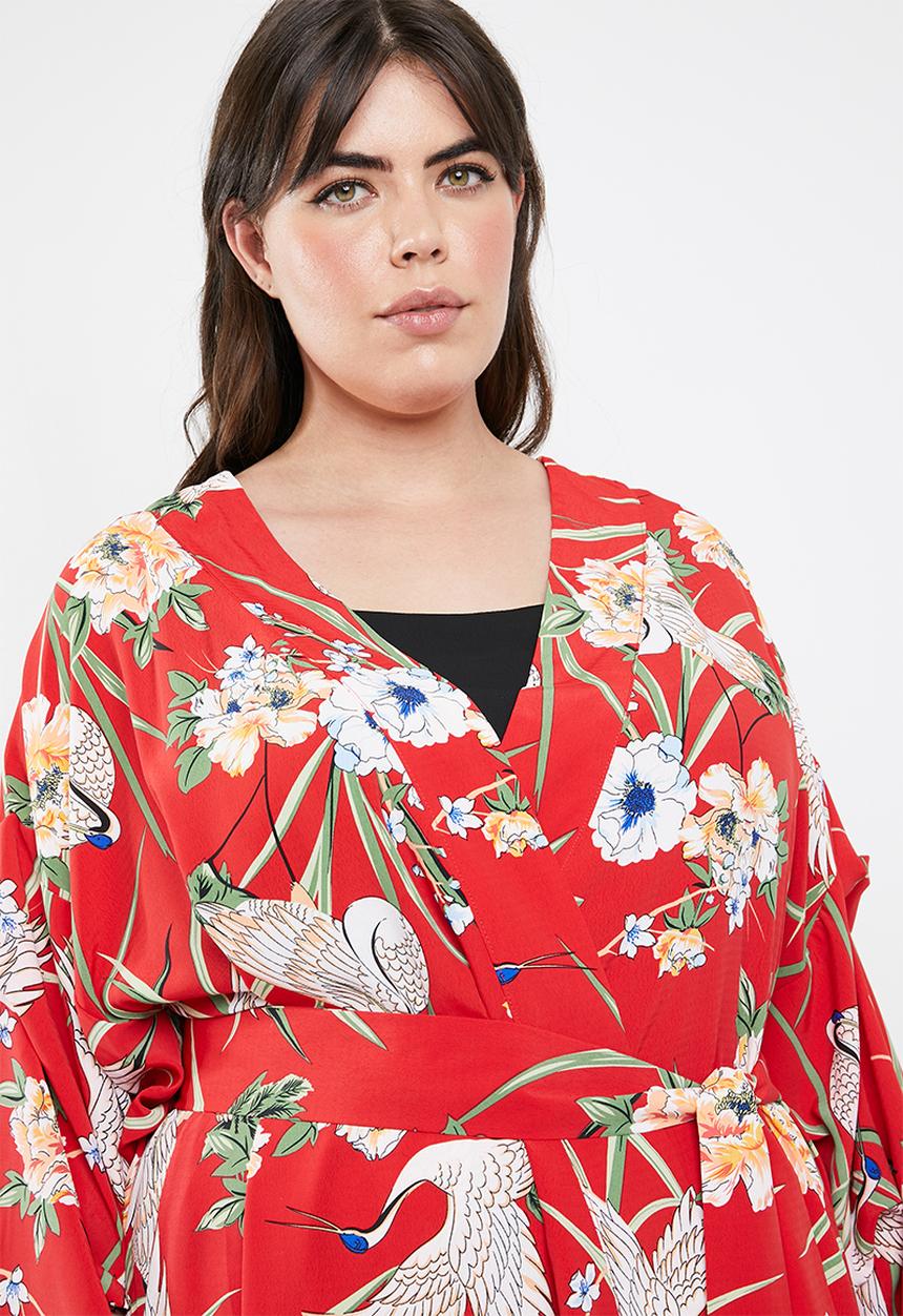 STYLE REPUBLIC PLUS - Volume sleeve kimono - multi