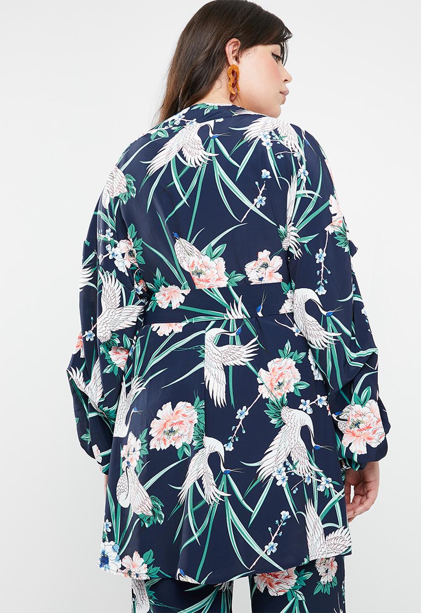 STYLE REPUBLIC PLUS - Volume sleeve kimono - multi