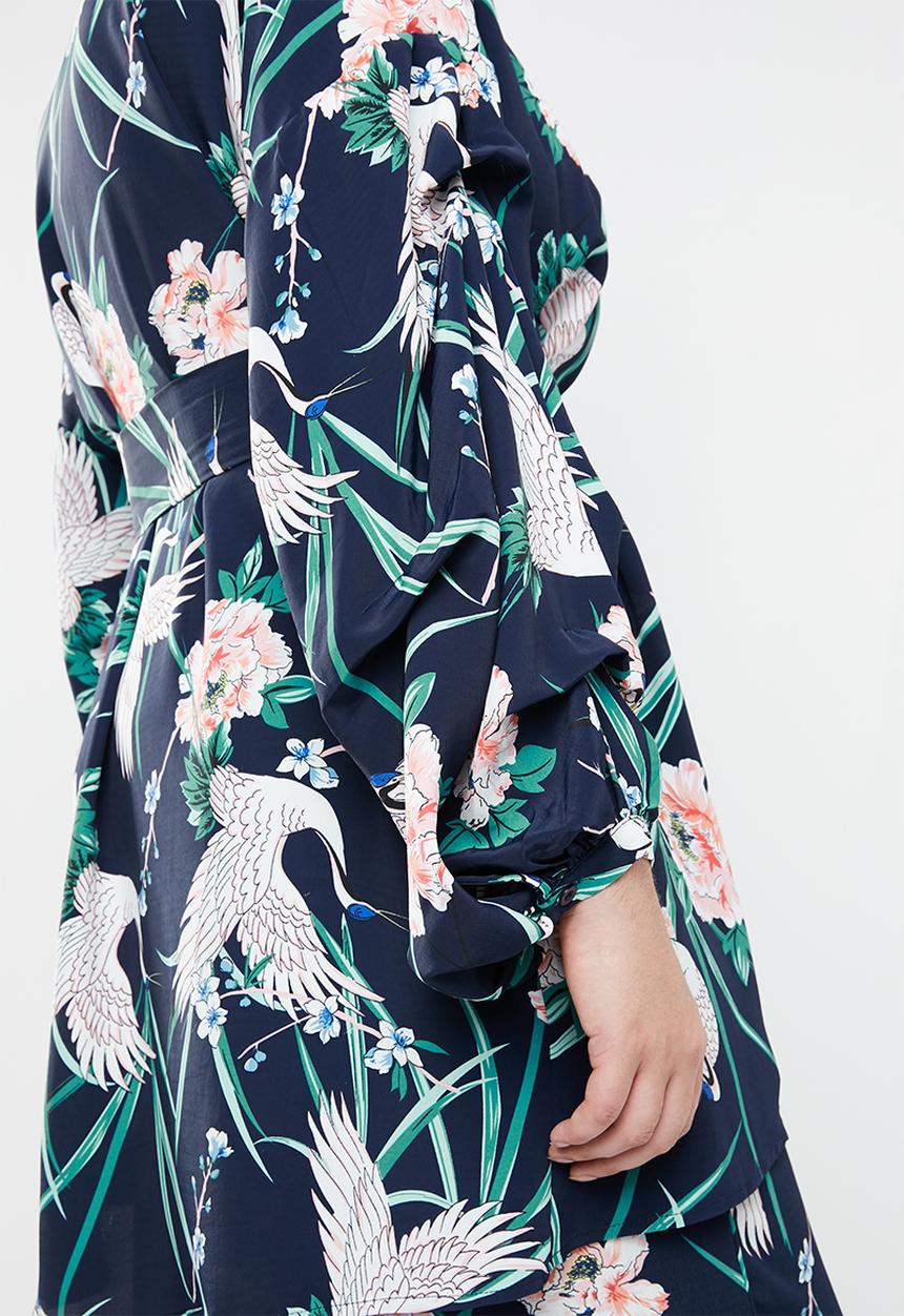 STYLE REPUBLIC PLUS - Volume sleeve kimono - multi