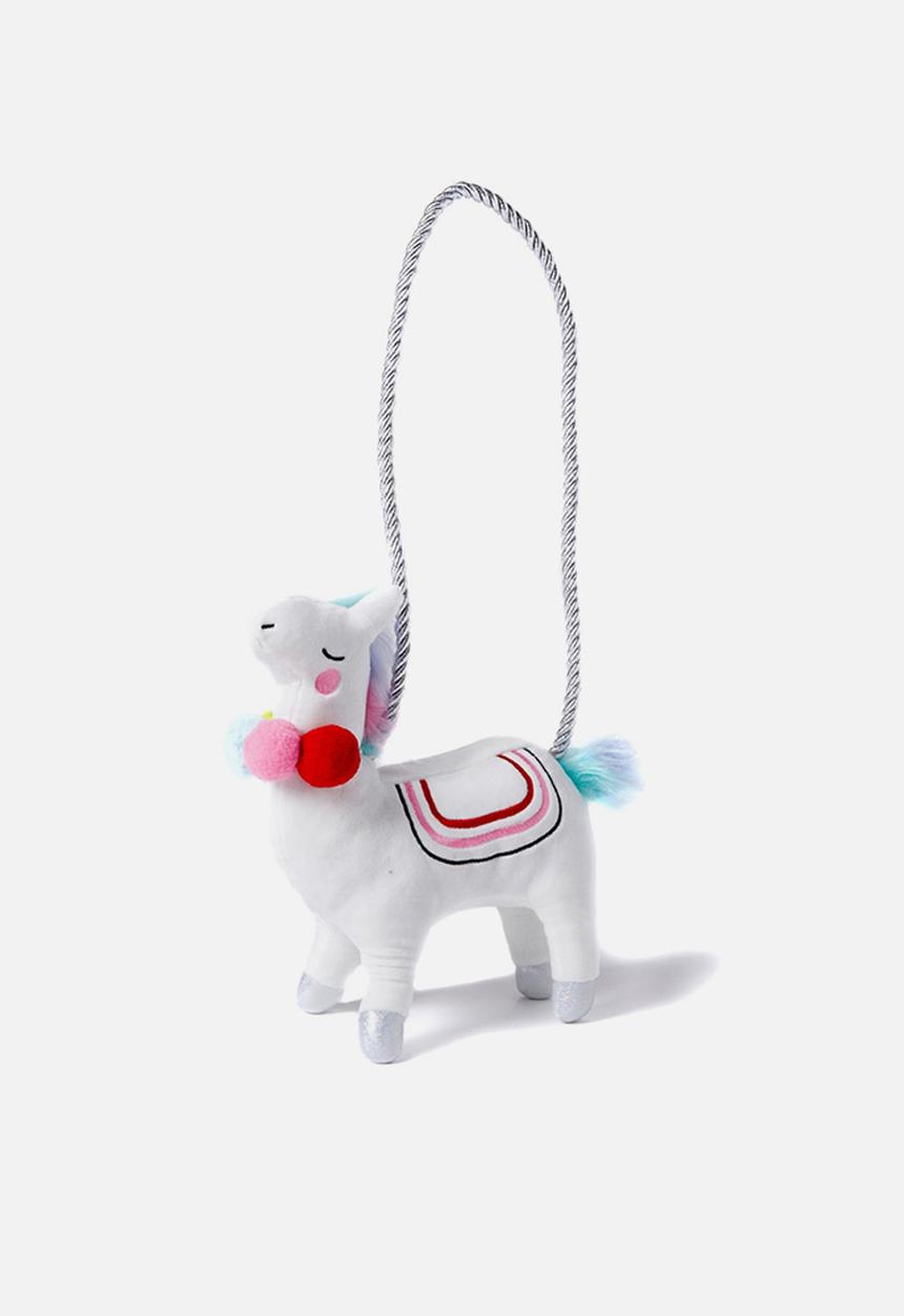 Cotton On - Plush animal bag - white 