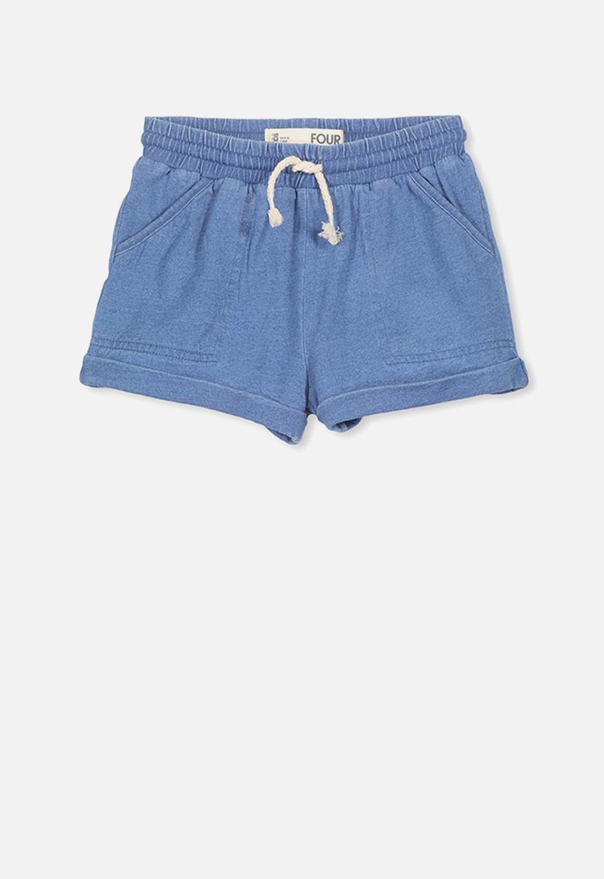 Cotton On - Nila knit short - blue