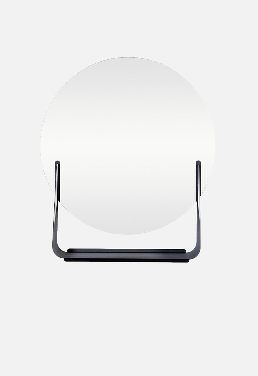 Smart Shelf - Sleek mirror shelf - black