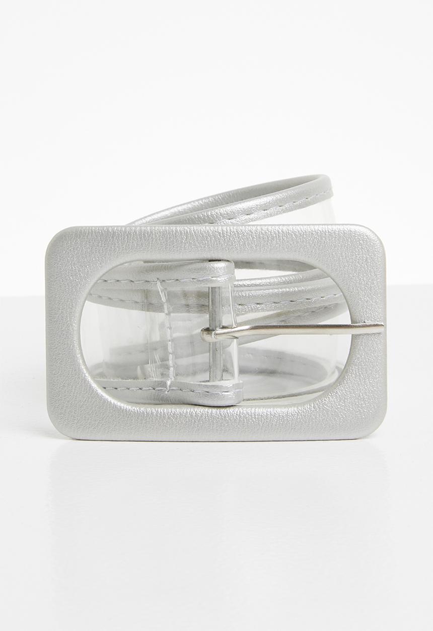 Joy Collectables - Skinny belt - silver