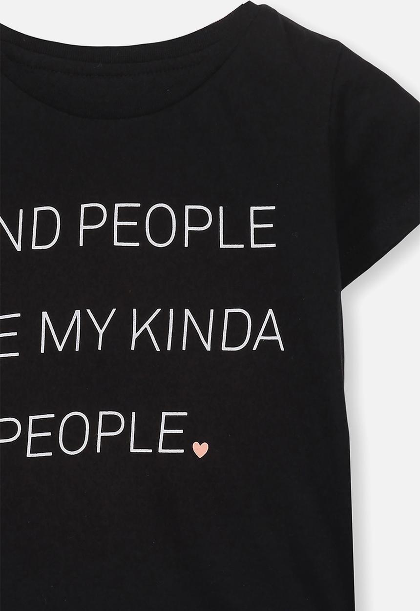 Cotton On - Penelope short sleeve tee - black