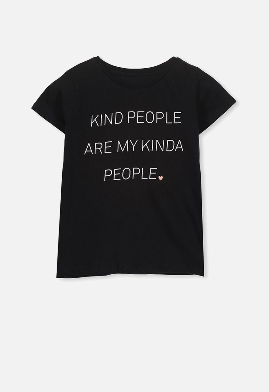 Cotton On - Penelope short sleeve tee - black