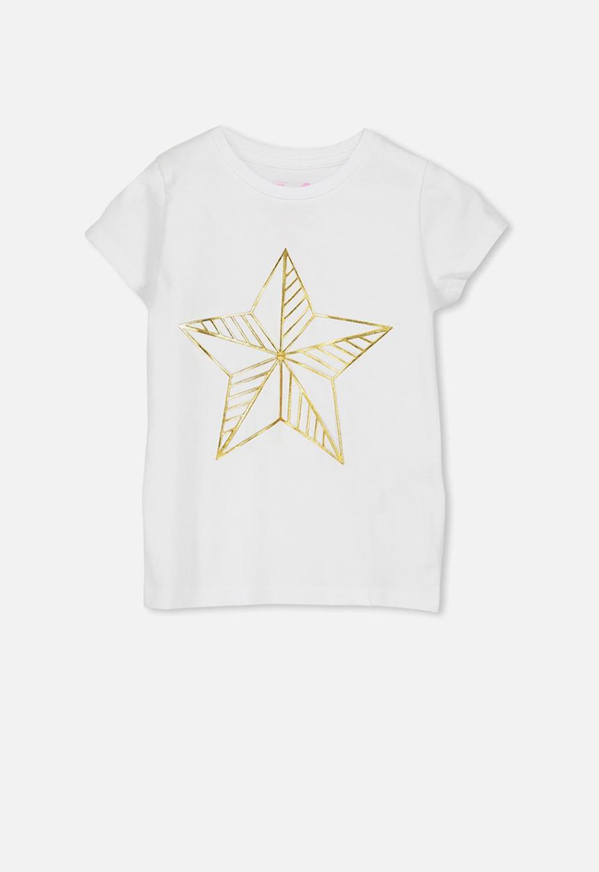 Cotton On - Anna ss tee - white 