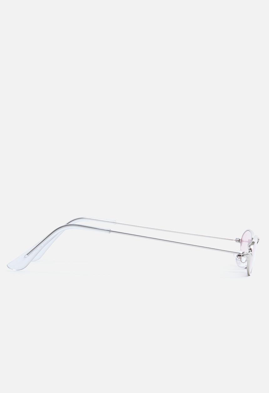 Superbalist - Dakota small oval sunglasses - pink