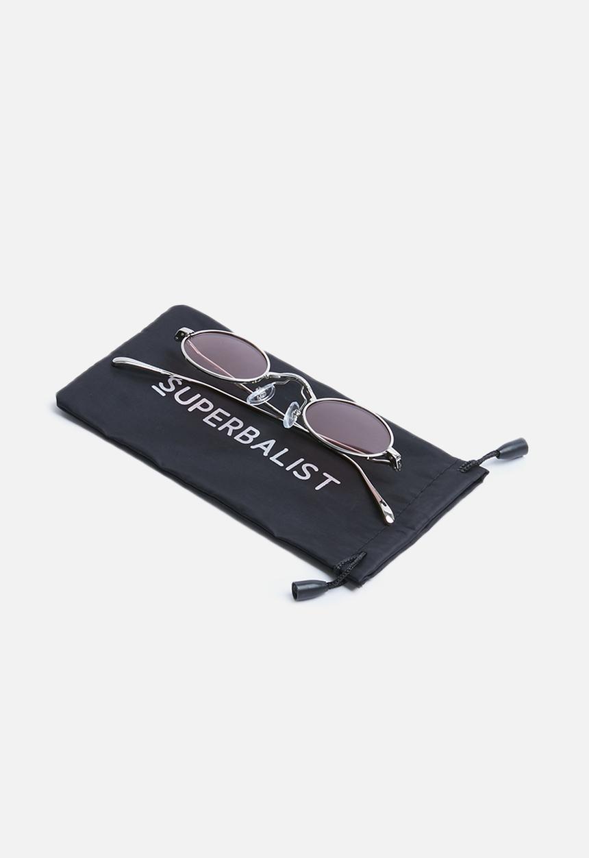 Superbalist - Dakota small oval sunglasses - pink