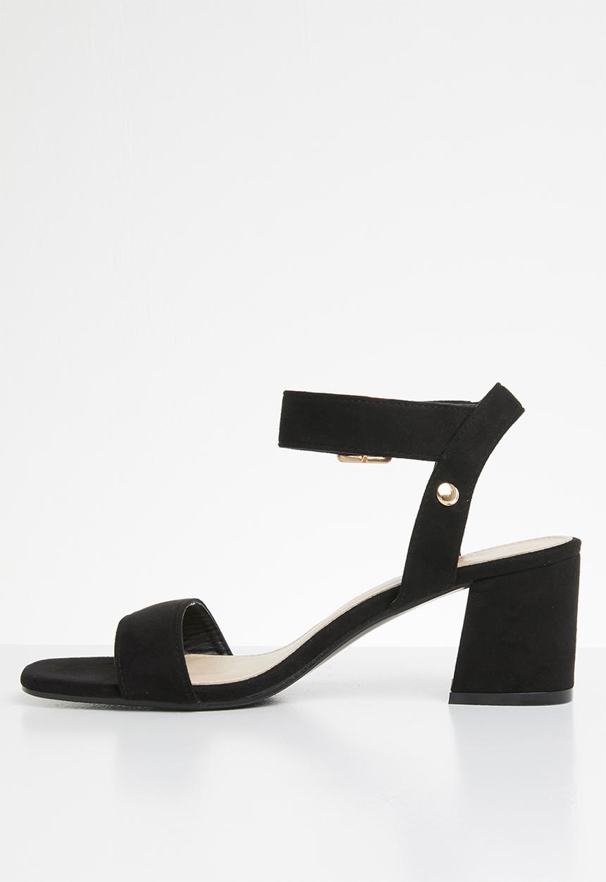 STYLE REPUBLIC - Ankle-strap heels - black