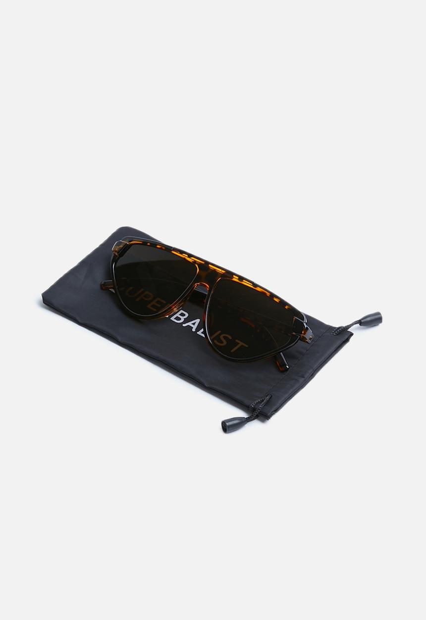 Superbalist - Asha flat bar sunglasses - brown