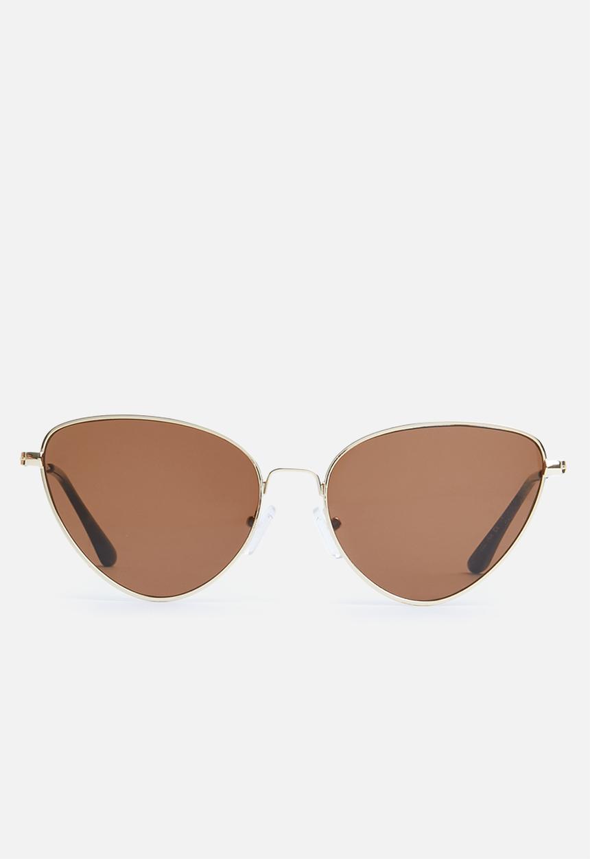 Superbalist - Crook sunglasses - gold & brown