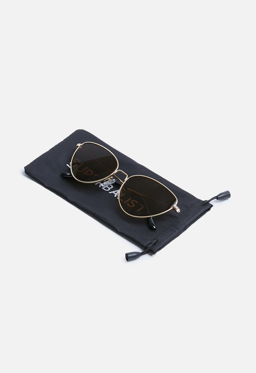 Superbalist - Crook sunglasses - gold & brown