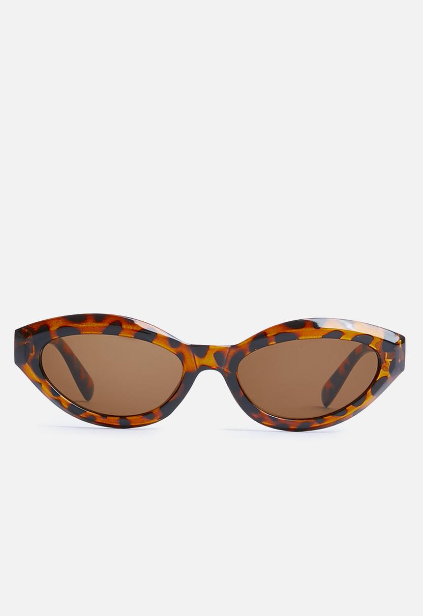Superbalist - Aja retro sunglasses - brown 