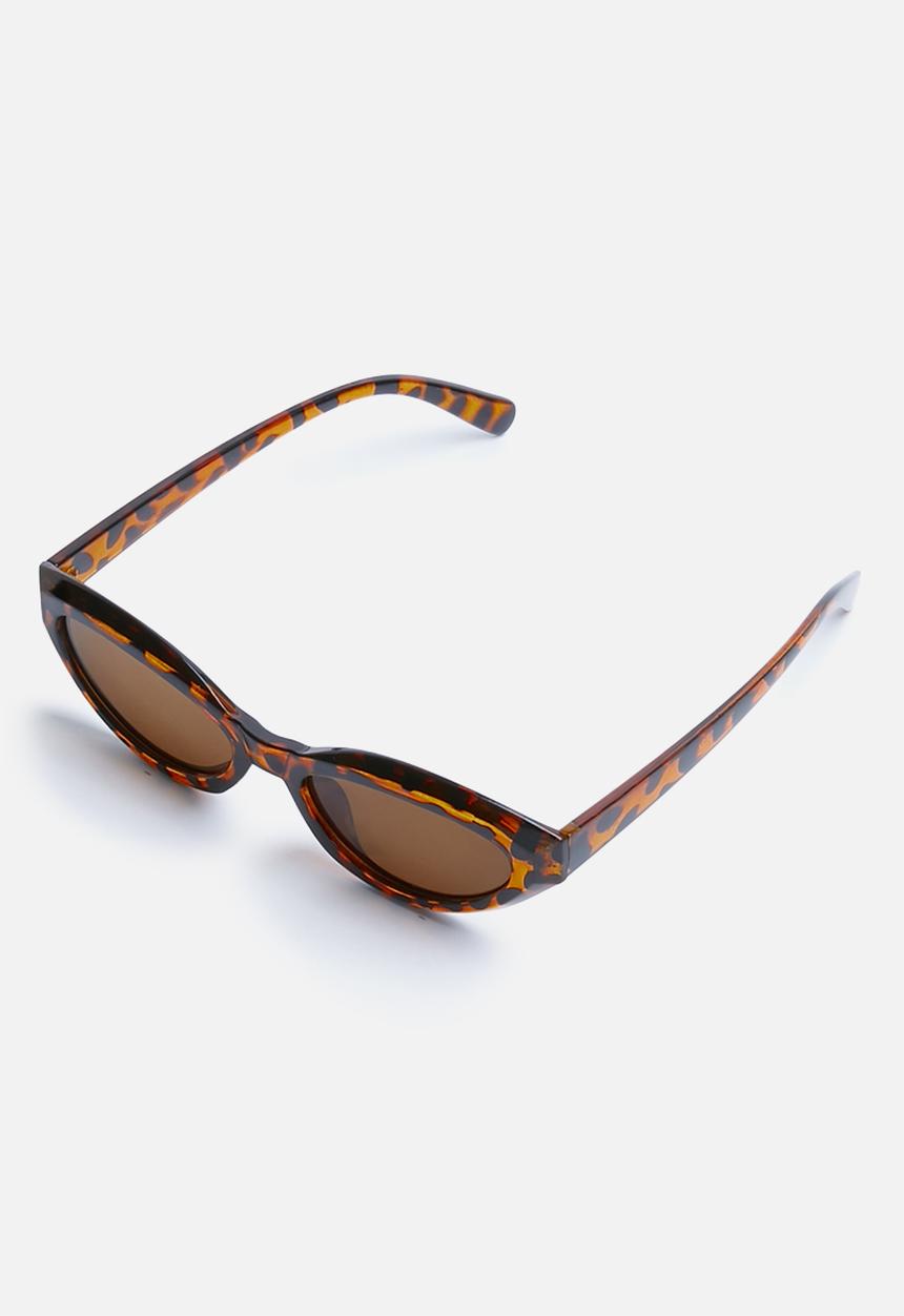 Superbalist - Aja retro sunglasses - brown 