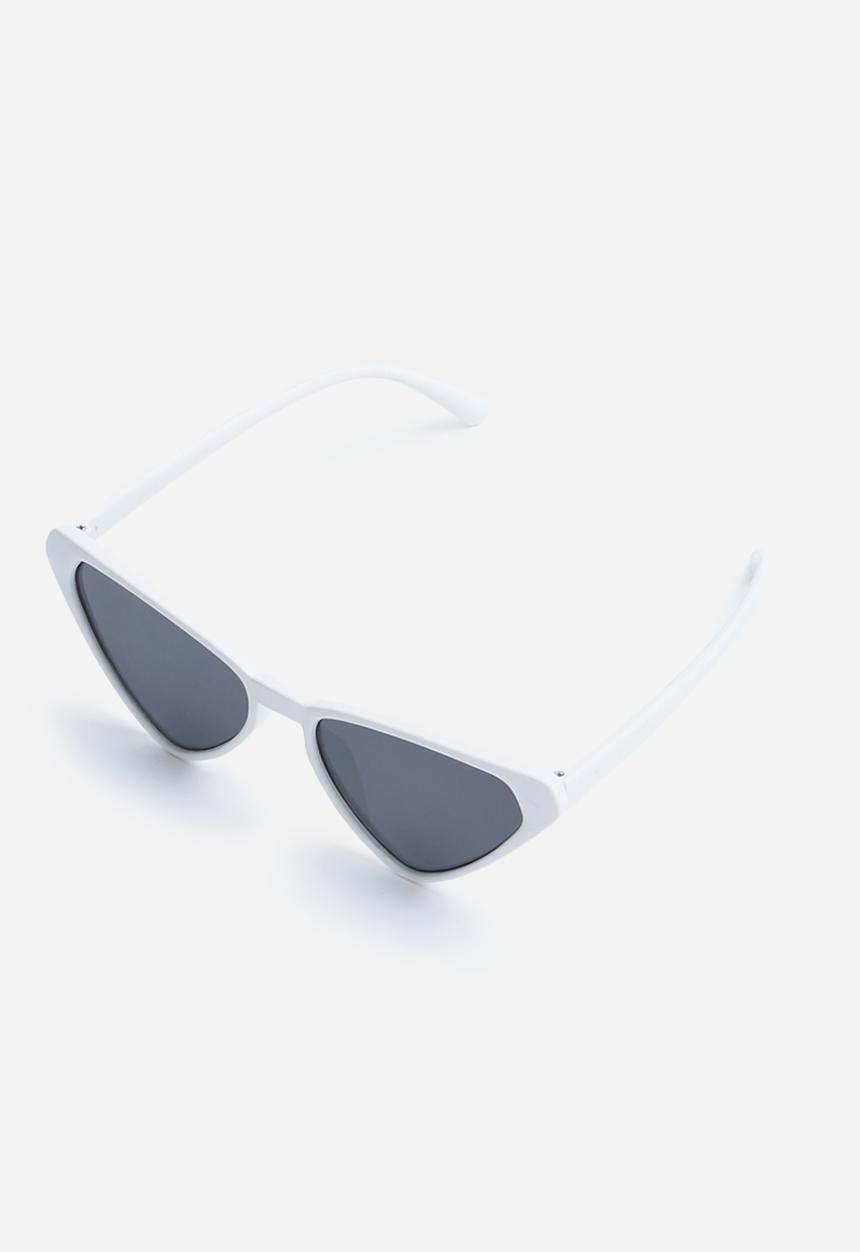 Superbalist - Melody cat eye sunglasses - white 