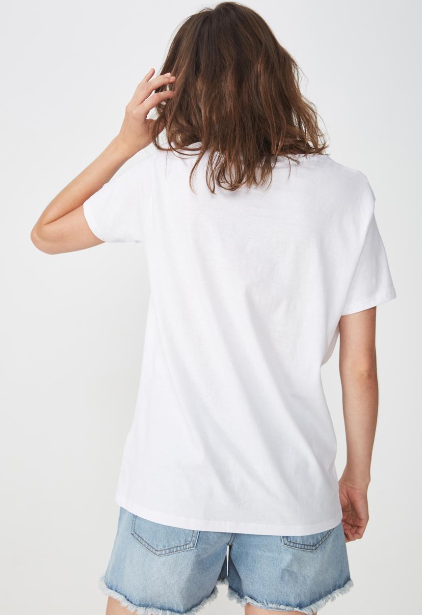 Cotton On - Tbar fox good things T-shirt - white