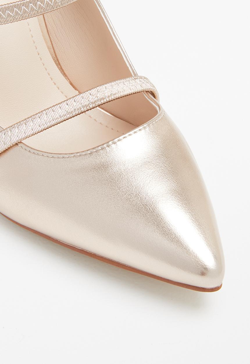 Miss Black - Melany heel - rose gold