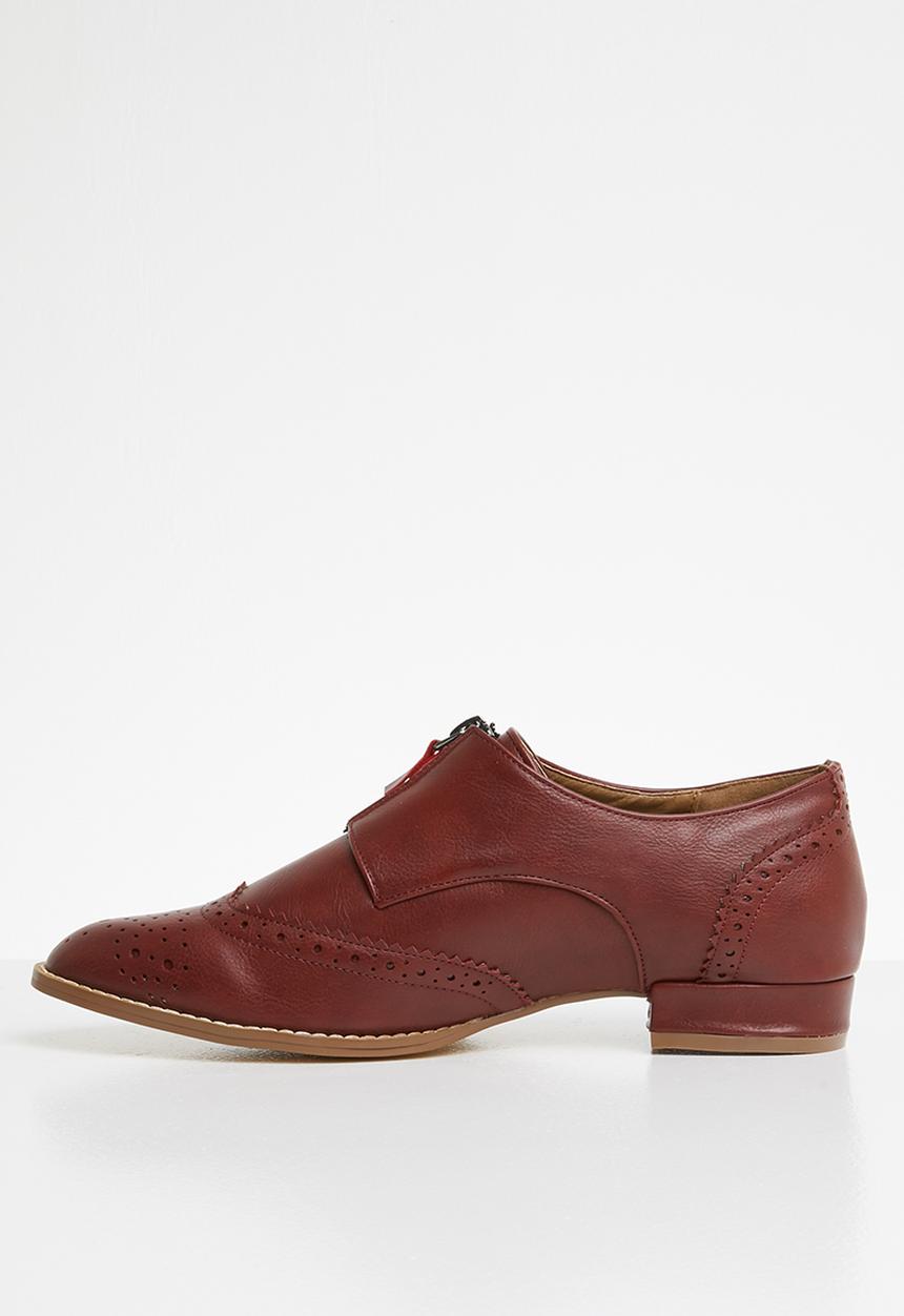 Miss Black - Jasslene brogue - burgundy