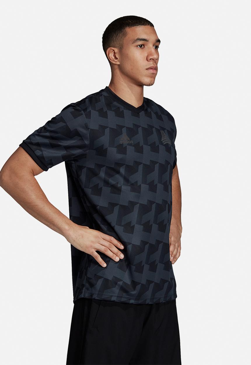 adidas Performance - Tango AOP jersey - black