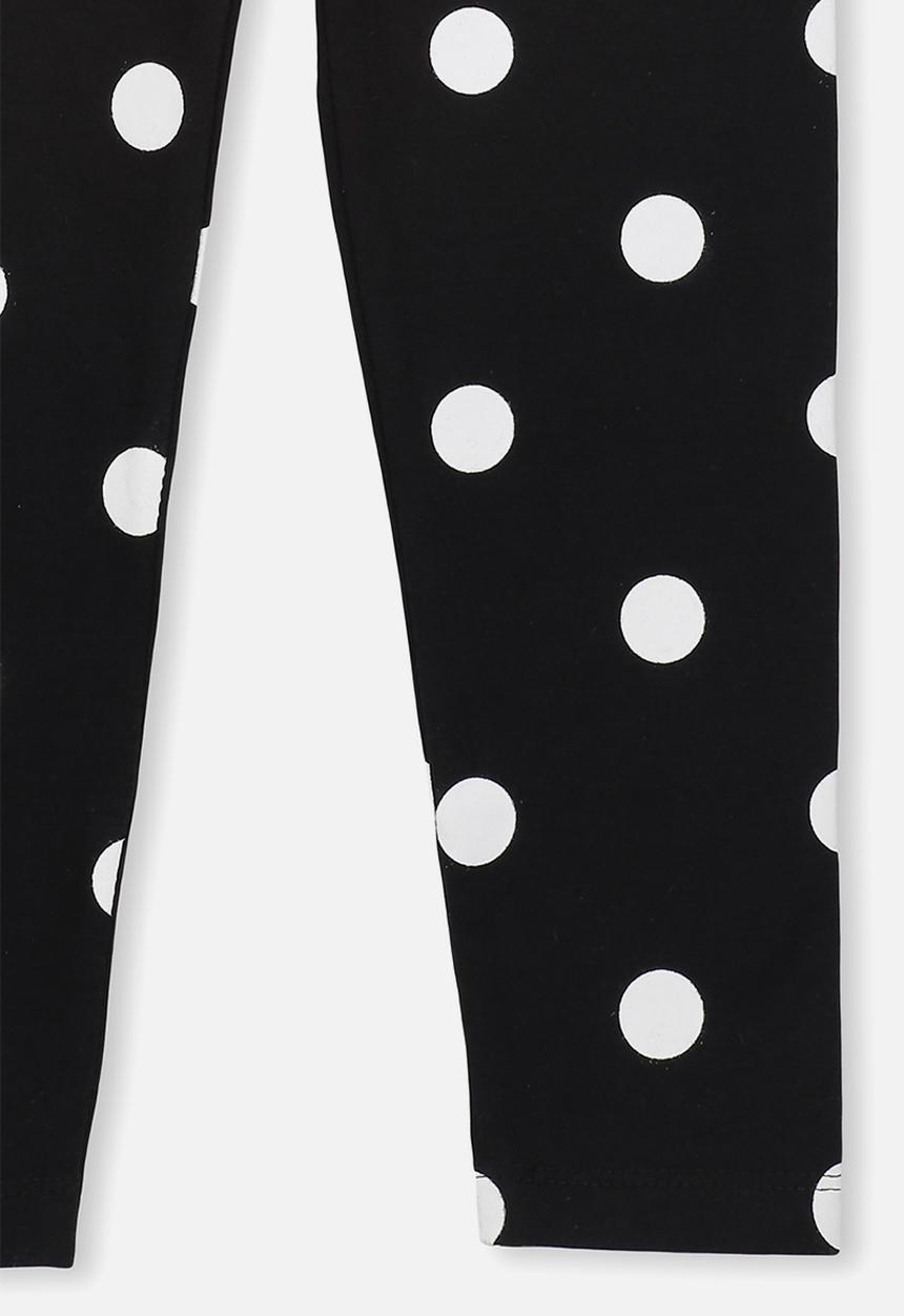 Cotton On - Huggie tights - black & white 