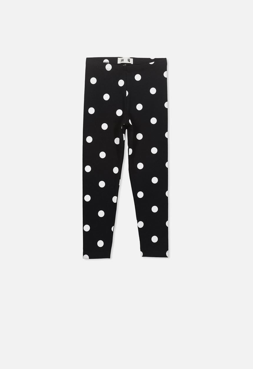 Cotton On - Huggie tights - black & white 