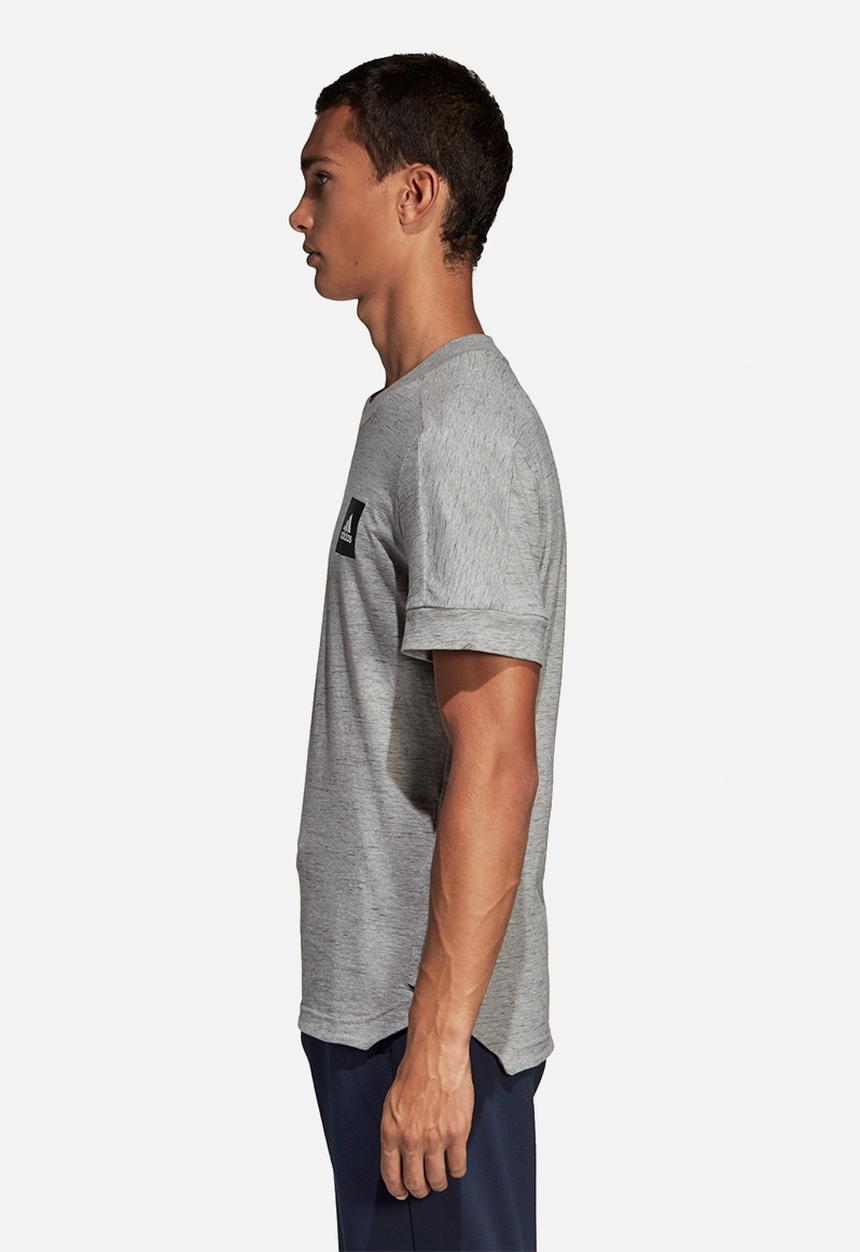 adidas Performance - ID 3 stripe tee - grey