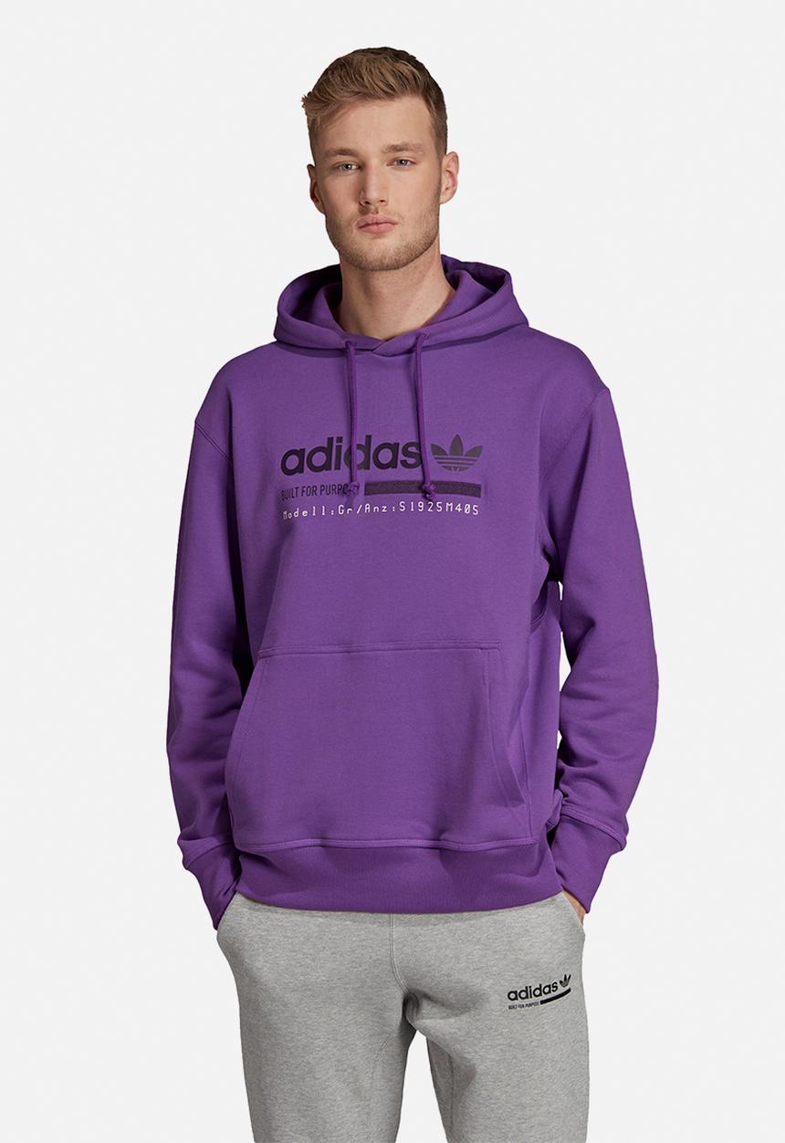 adidas Originals - Kaval graphic hoodie - purple