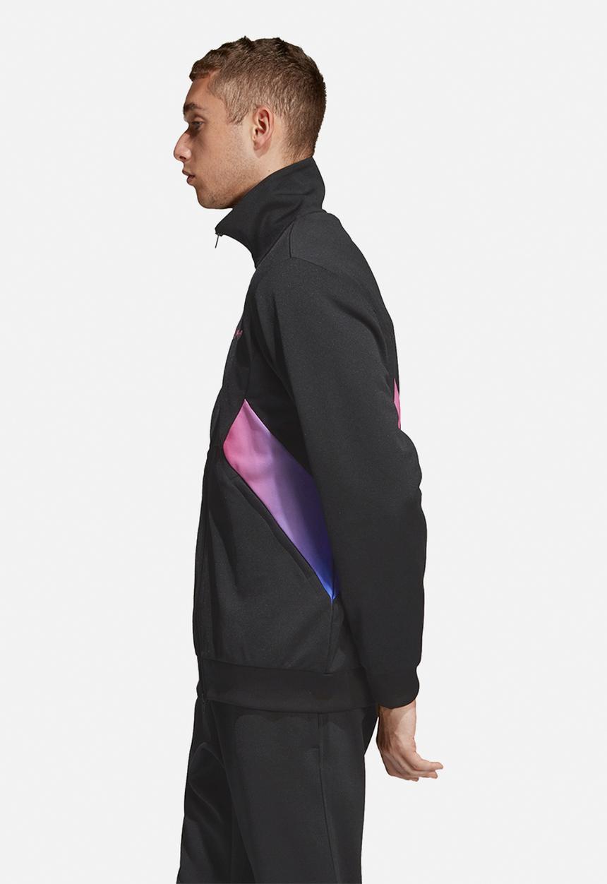 adidas Originals - Degrade tracksuit top - black