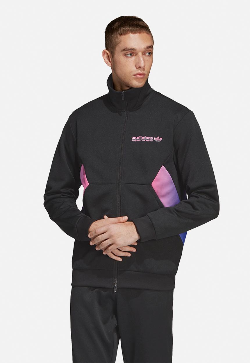 adidas Originals - Degrade tracksuit top - black