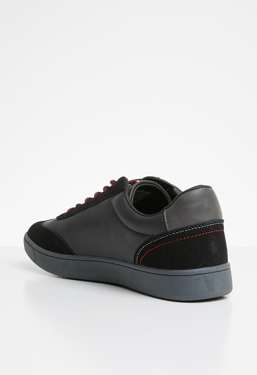 Sergio Tacchini - Round toe GS 180616 sneaker - black & grey