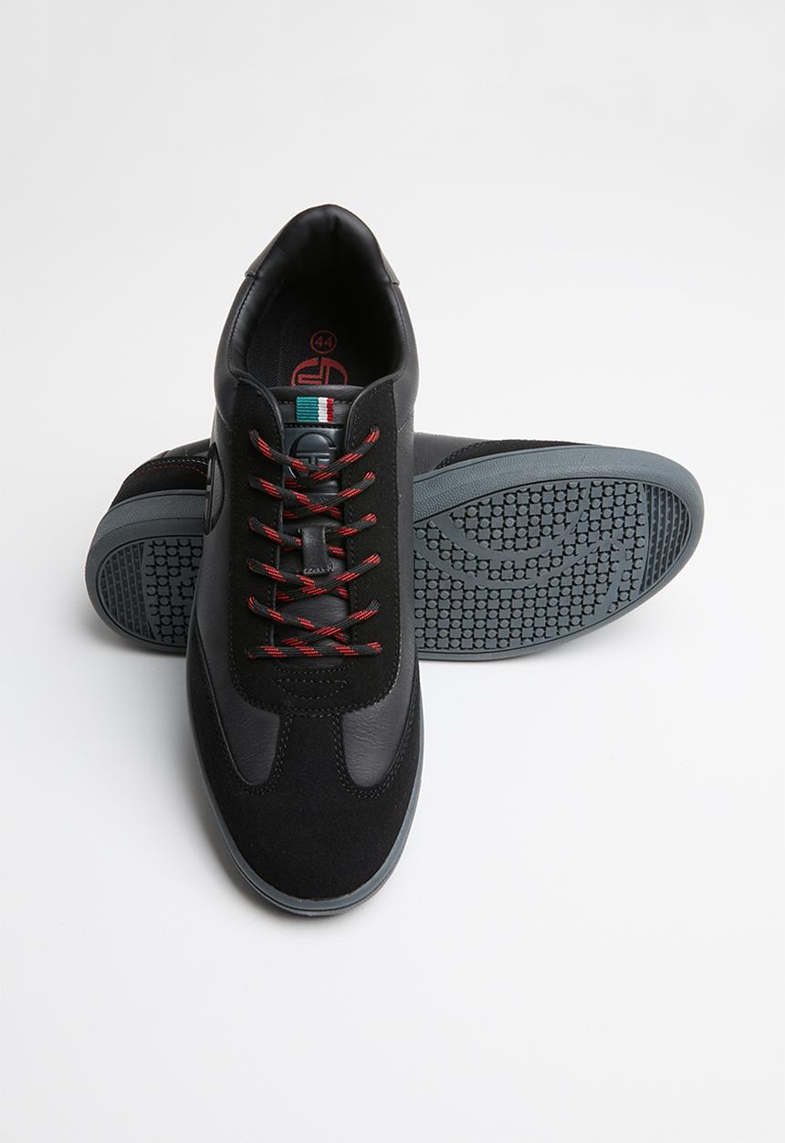 Sergio Tacchini - Round toe GS 180616 sneaker - black & grey