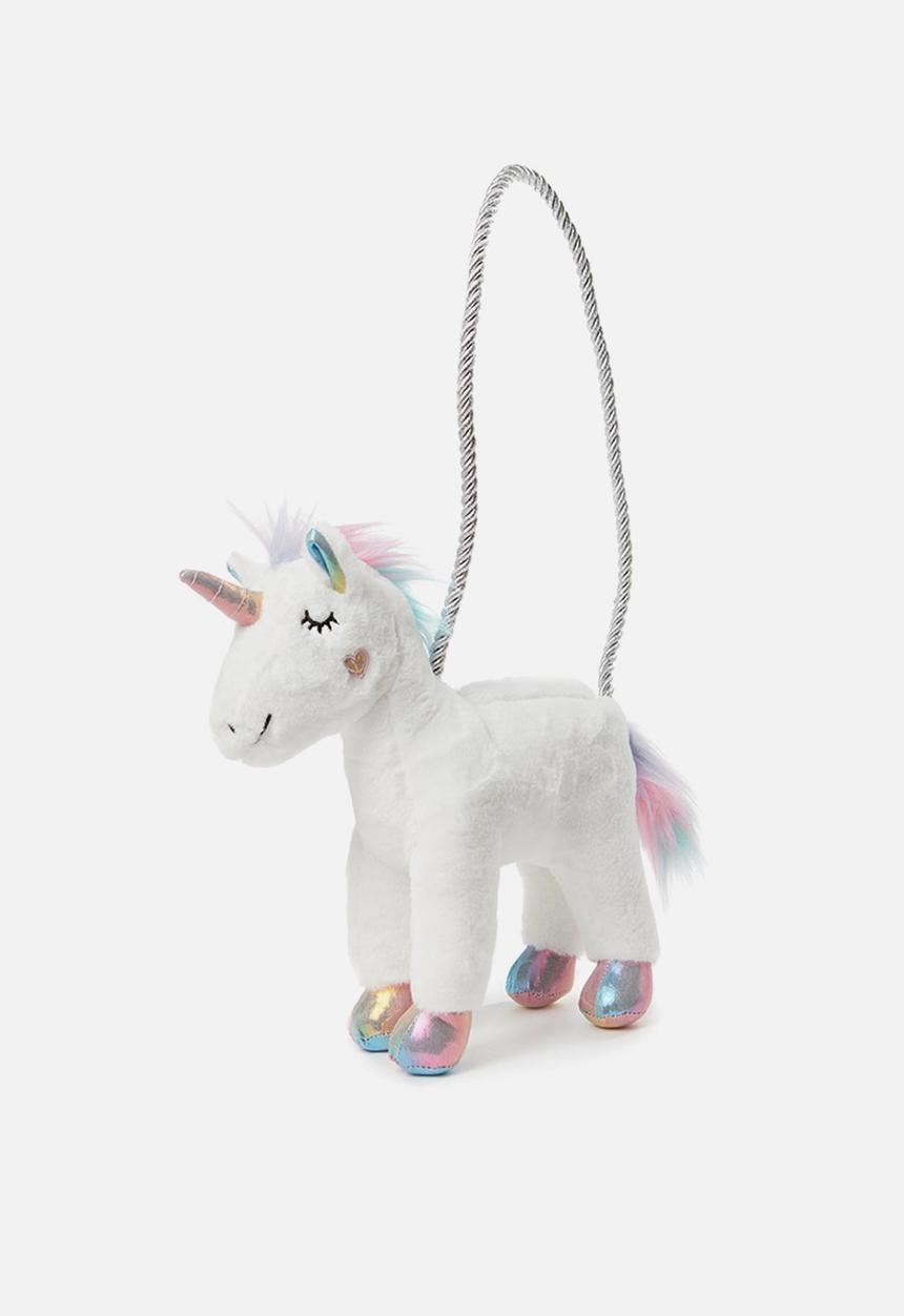 Cotton On - Plush animal bag - white 