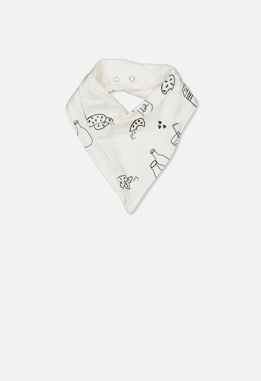 Cotton On - Dribble bib - white 