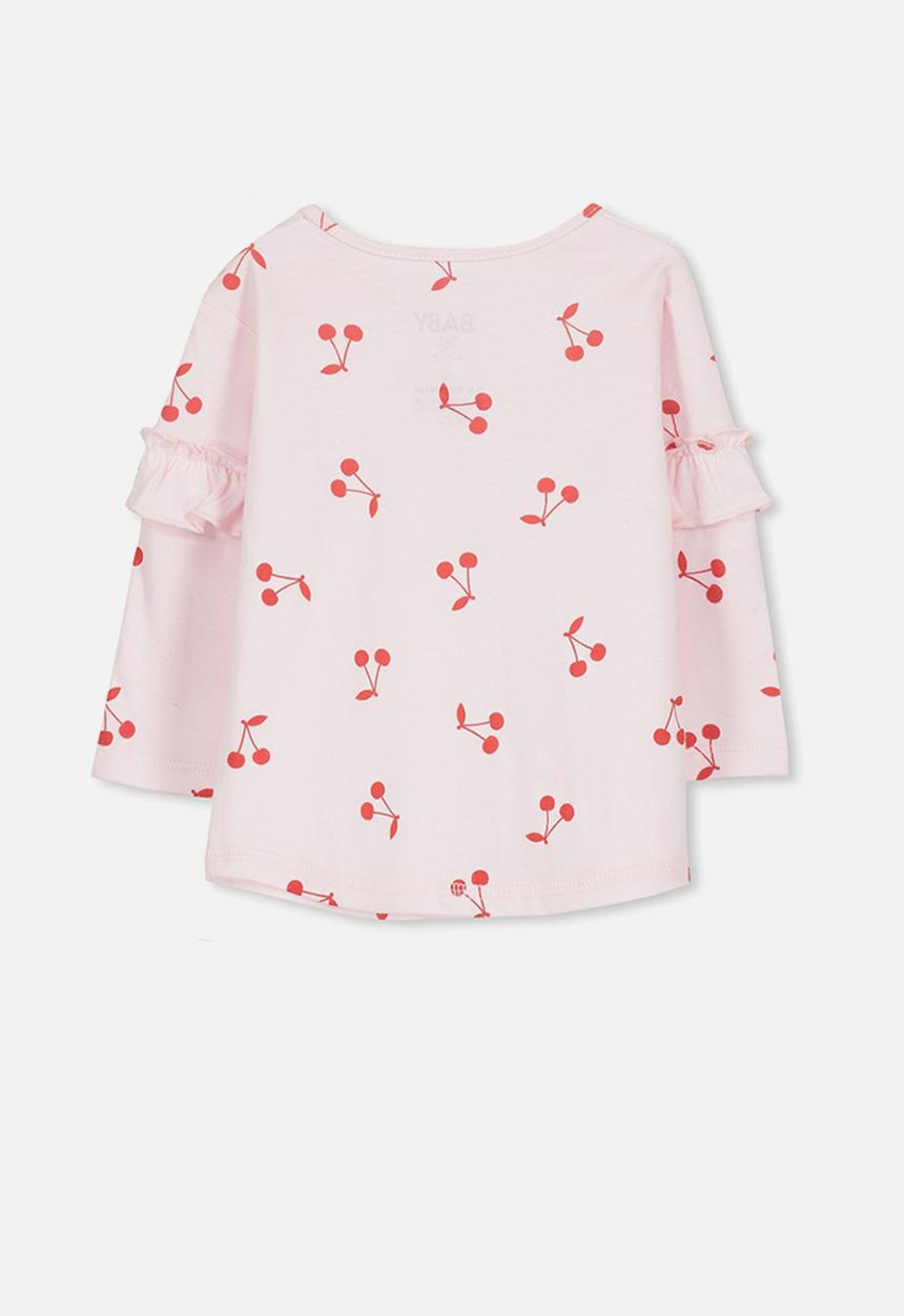 Cotton On - Ginger long sleeve tee - pink