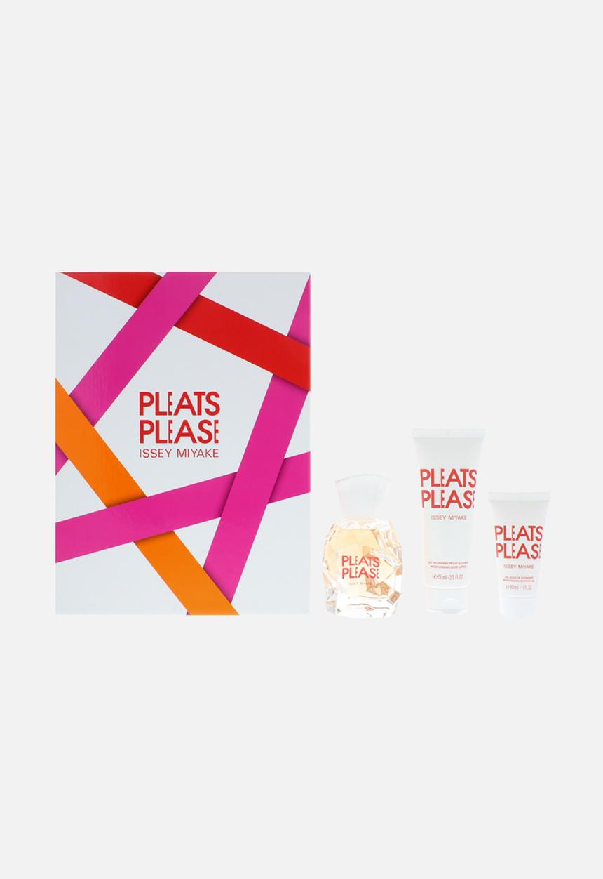 Issey Miyake - Issey Pleats Please Edt 50ml + Bl 75ml + Sg 30ml (Parallel Import)