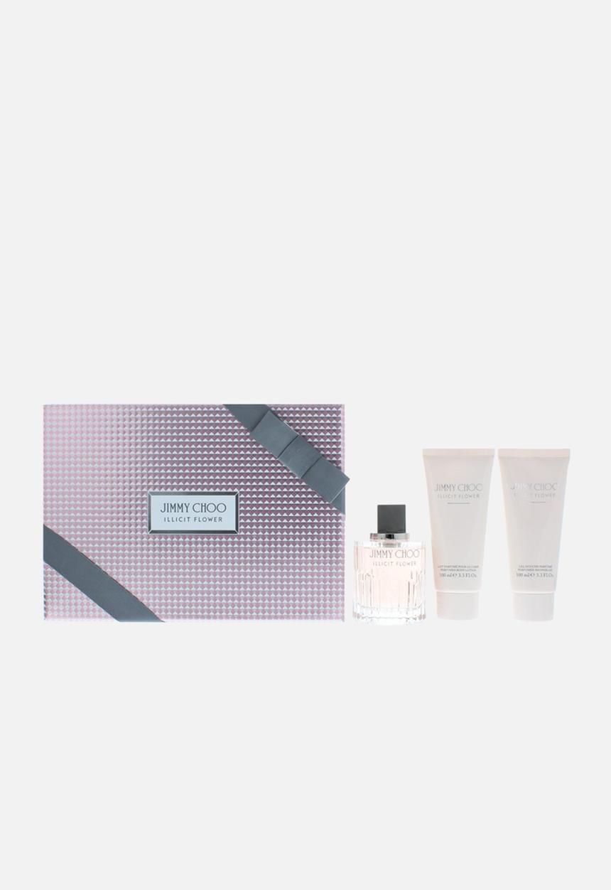 Jimmy Choo - Jimmy Choo Illicit Flower Edt 100ml& B/L 100 & S/G 100 ml (PI)
