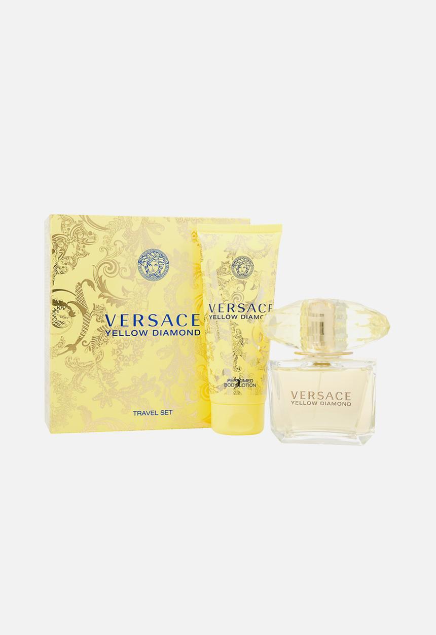 Versace - Versace Yellow Diamond Edt 90ml & B/L 100ml Travel Set Parallel Import