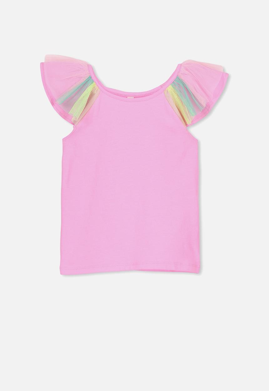 Cotton On - Lana short sleeve - pink