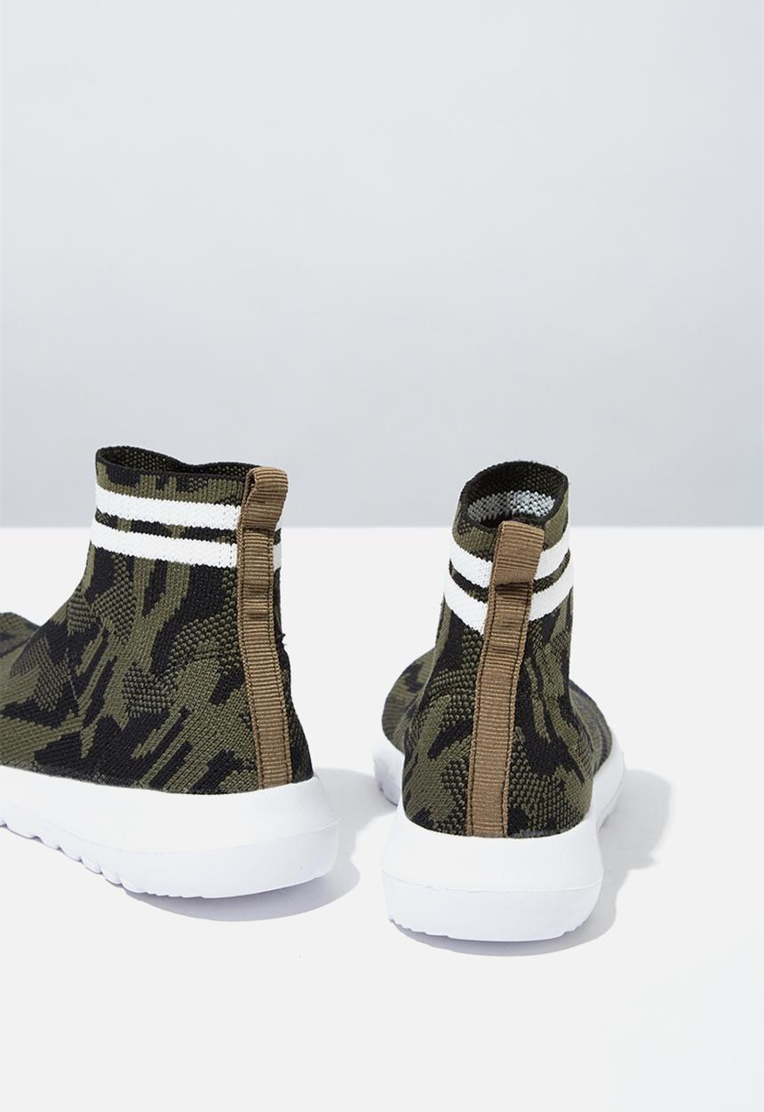 Cotton On - Knit trainer - green 