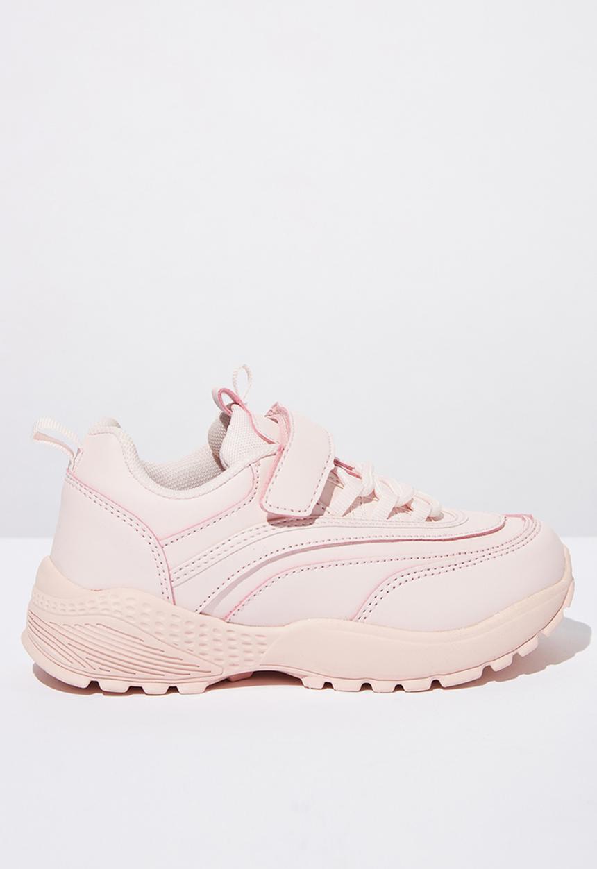 Cotton On - Chunky lace-up trainer - pink