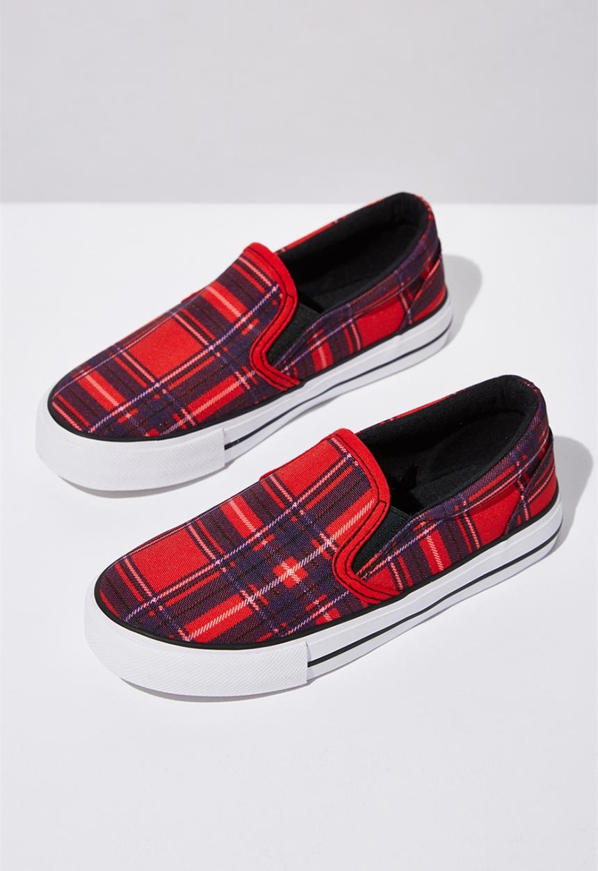Cotton On - Classic slip on - red 