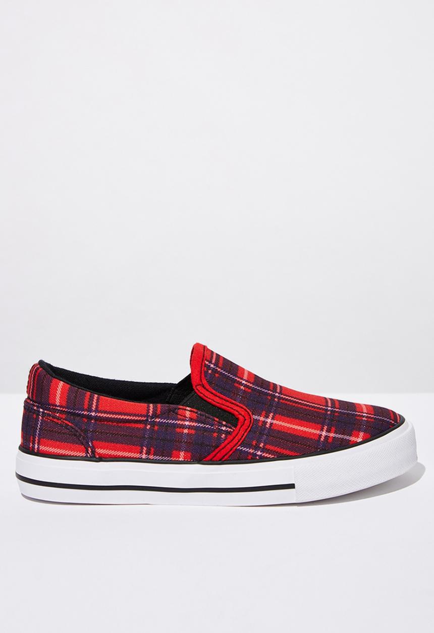 Cotton On - Classic slip on - red 