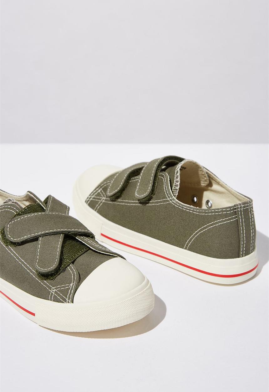 Cotton On - Classic trainer multi strap - khaki