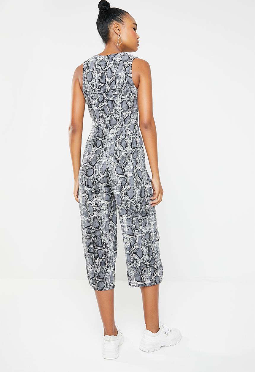 Superbalist - Suit style jumpsuit - grey
