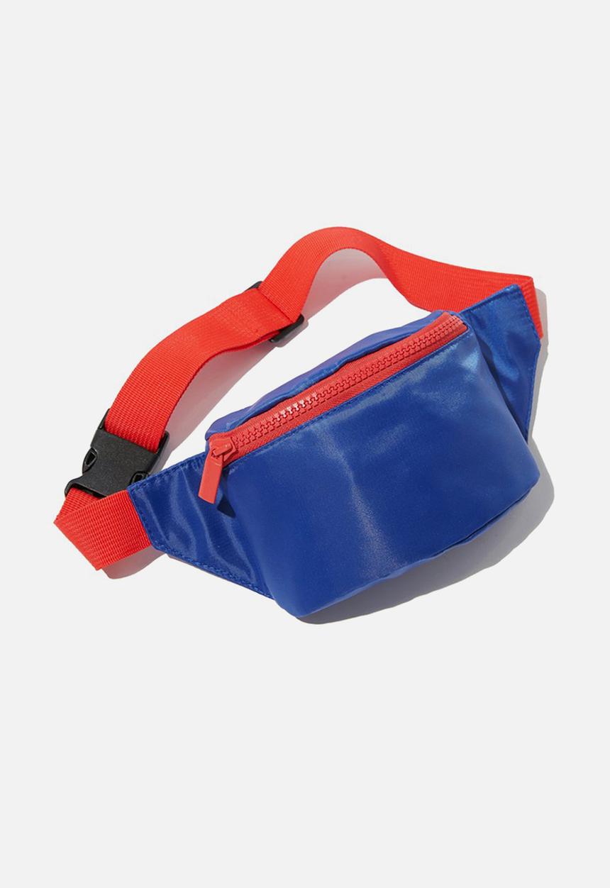 Cotton On - Fashion sling bag - blue & red 